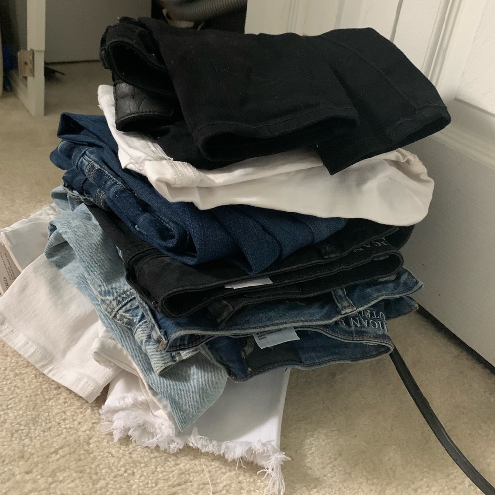 American Eagle jeans and shorts